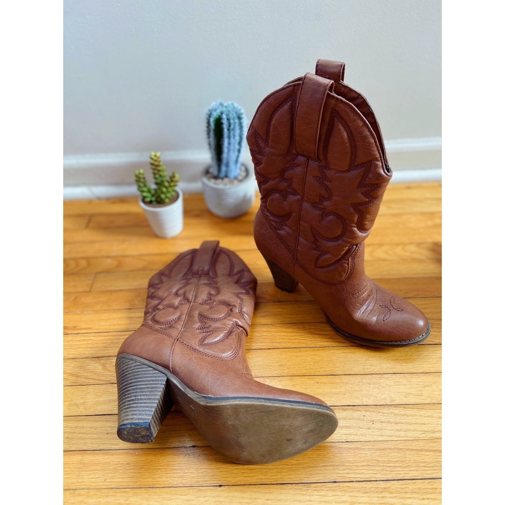 Brown Cowboy Boots